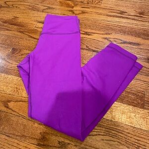Lululemon Vibrant Purple Leggings